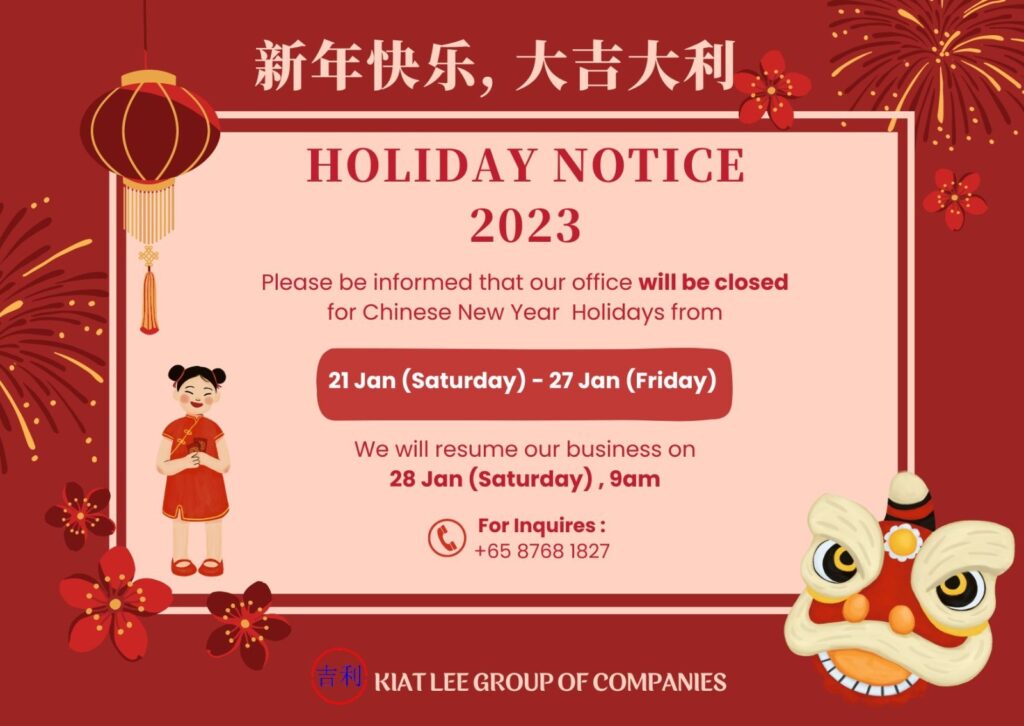 CNY 2023 Closure